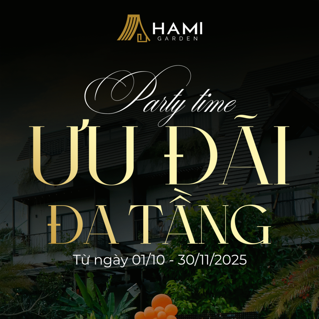 Ưu đãi tiệc đa tầng của Hami Garden - Authentic & Natural Resort