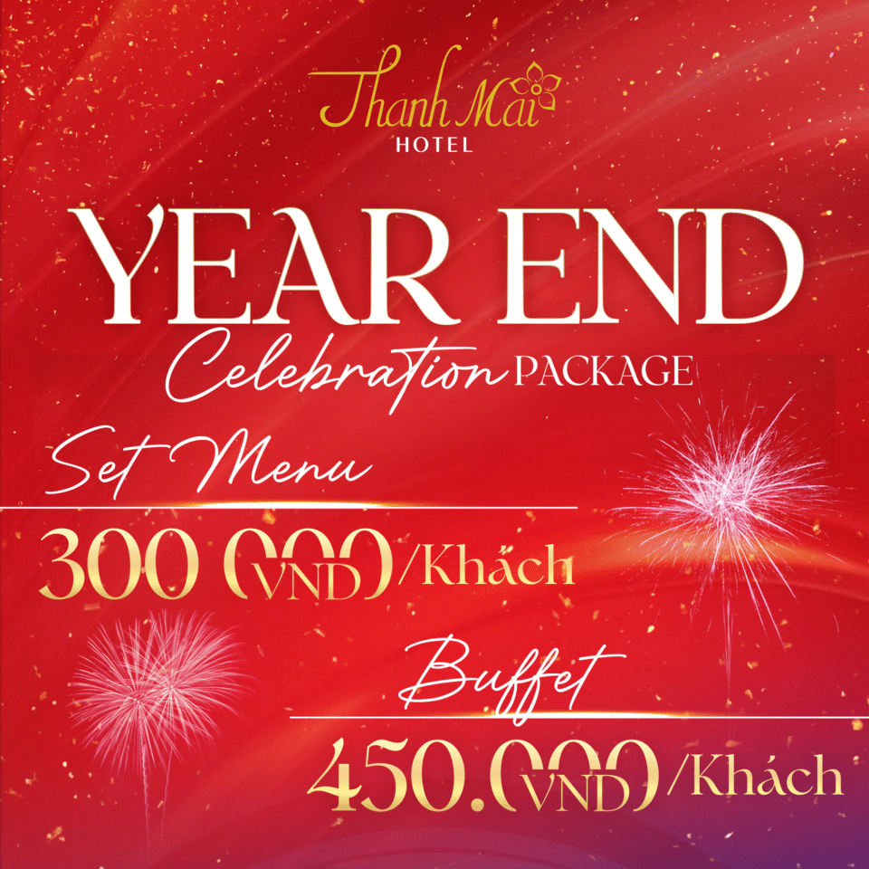 Dạ tiệc cuối năm ấn tượng tại Thanh Mai Hotel - Moon Bar & Grill chỉ từ 300.000VNĐ/ Khách