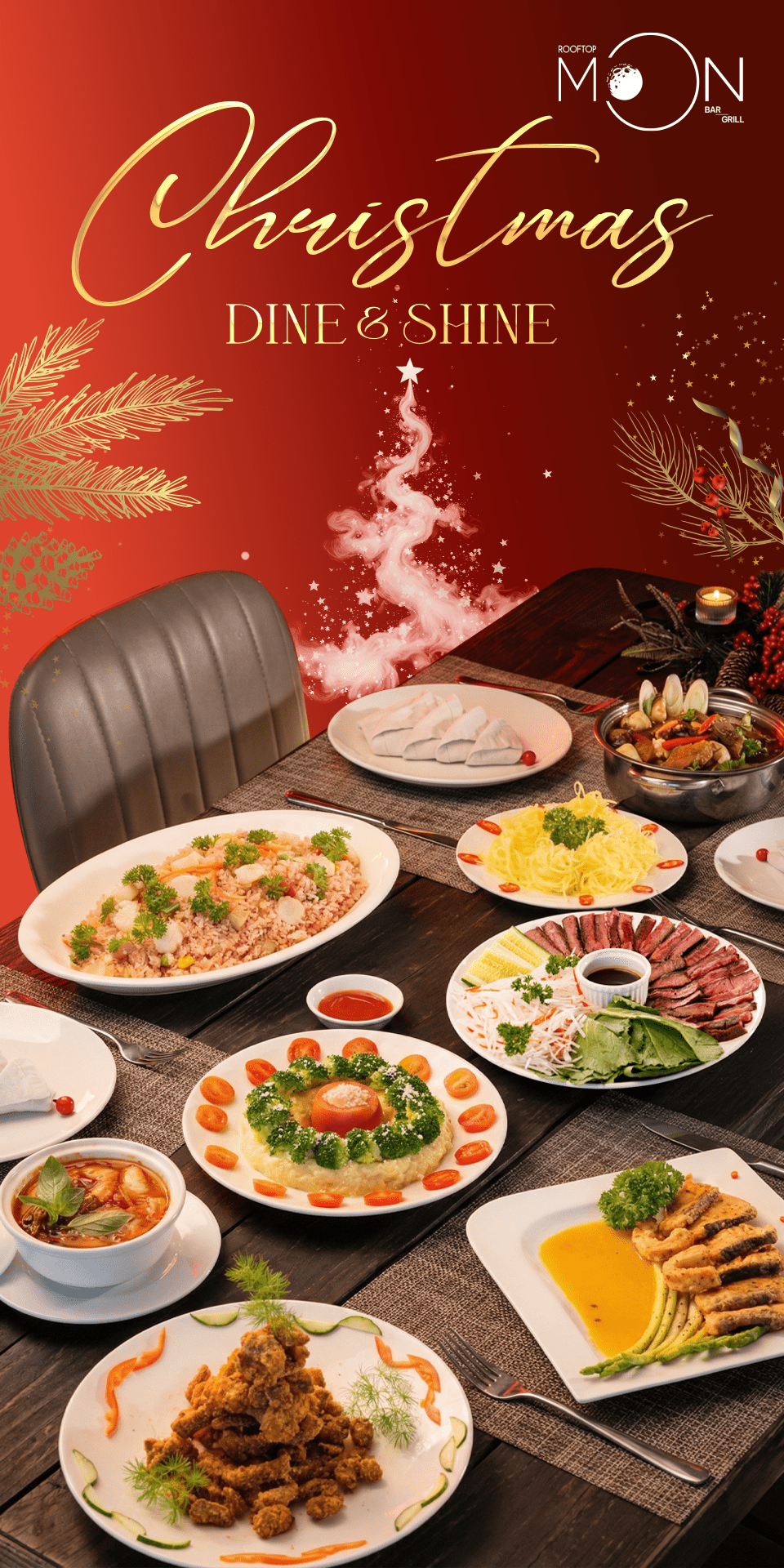 Đêm tiệc Giáng Sinh - Christmas Dine & Shine with Moon