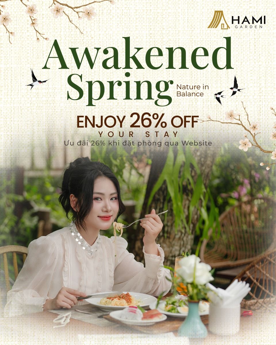 Ưu đãi đặt phòng Awakened Spring - Xuân thức giấc 2026