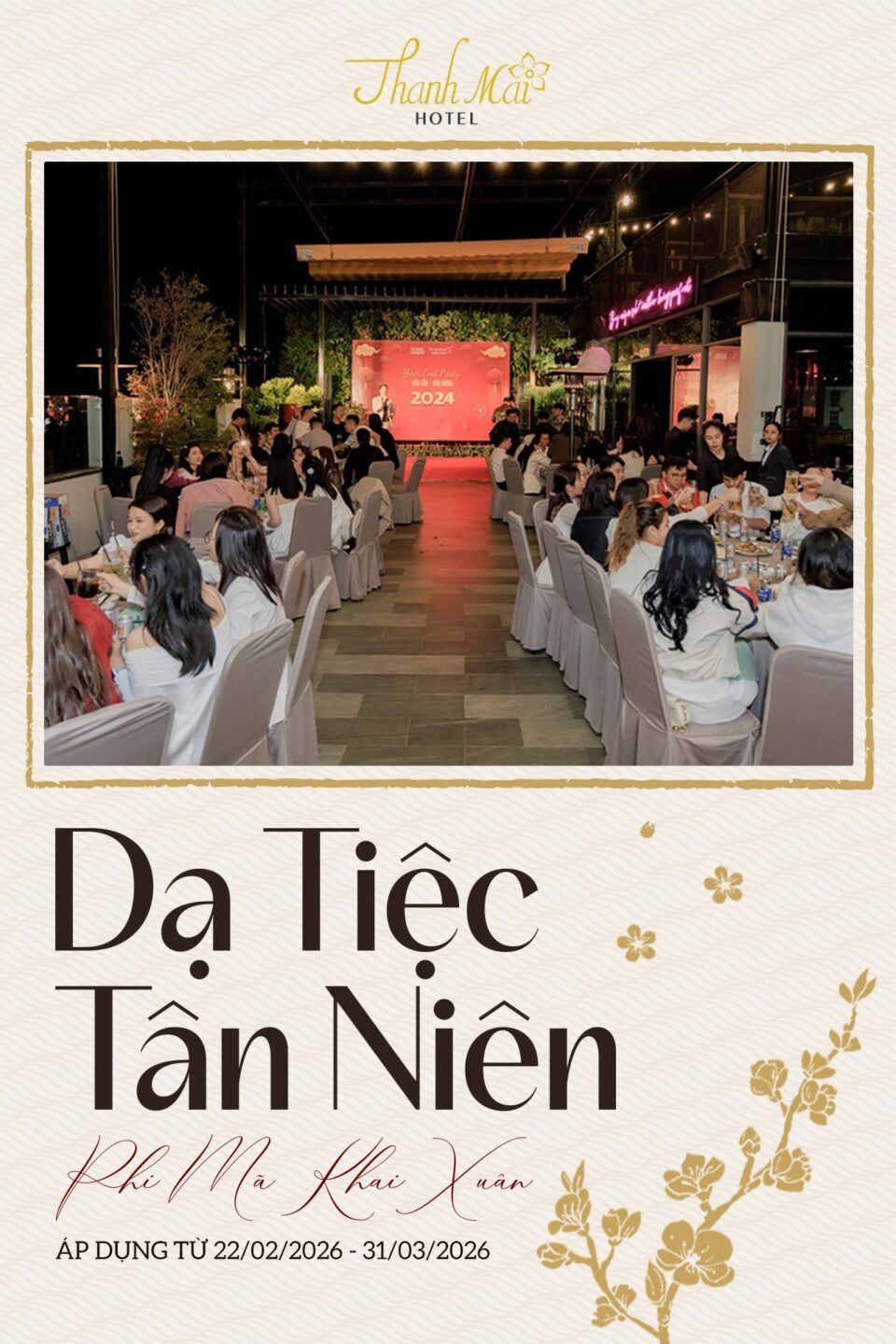 Dạ tiệc tân niên 2026 - Phi mã khai xuân với Thanh Mai Hotel