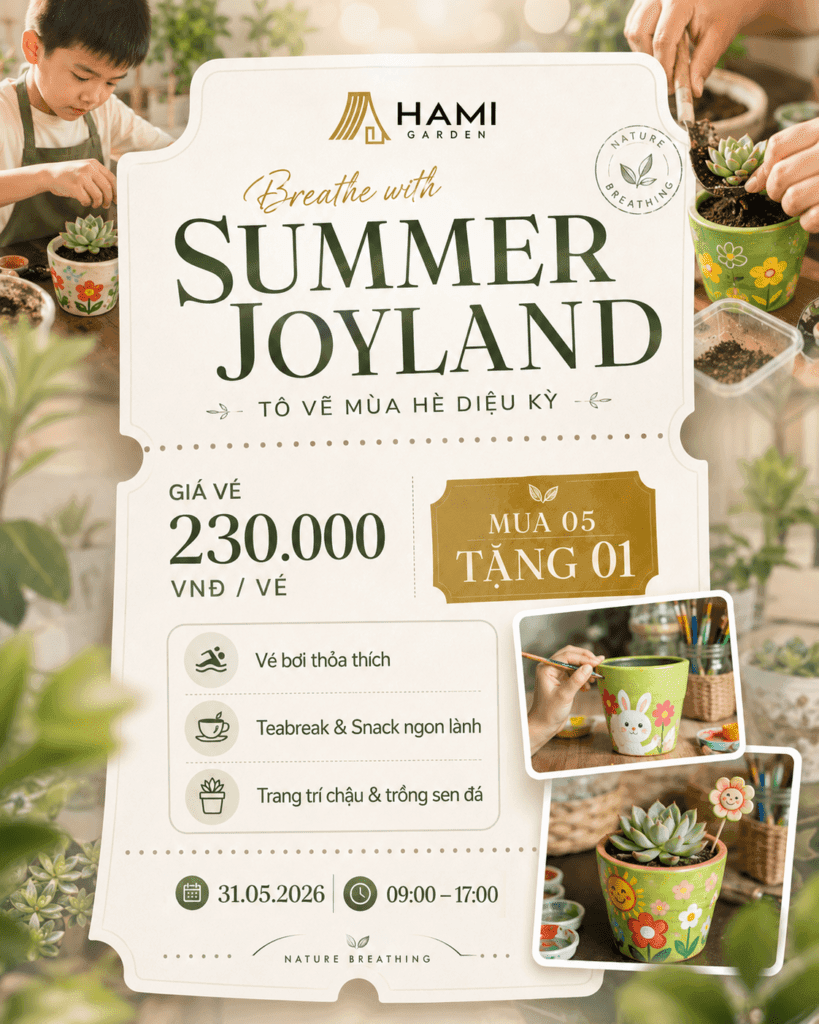 Workshop Summer Joyland - Tô vẽ mùa hè diệu kỳ