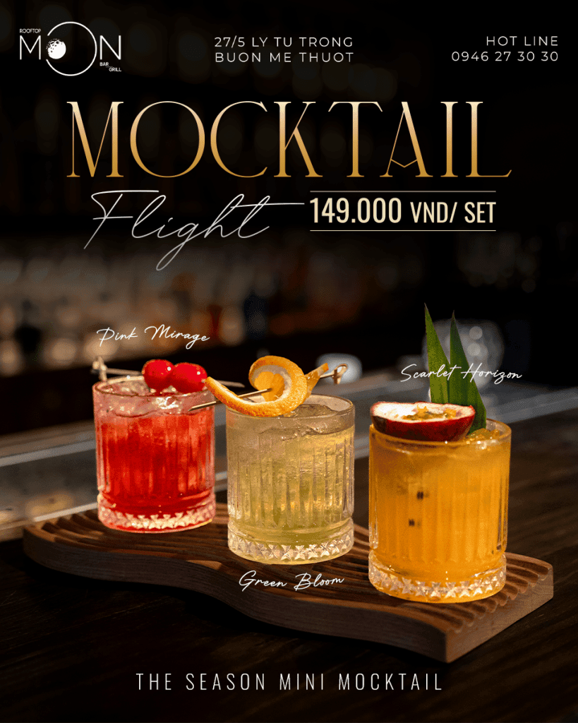 The Season Mini Mocktail by Moon Bar & Grill