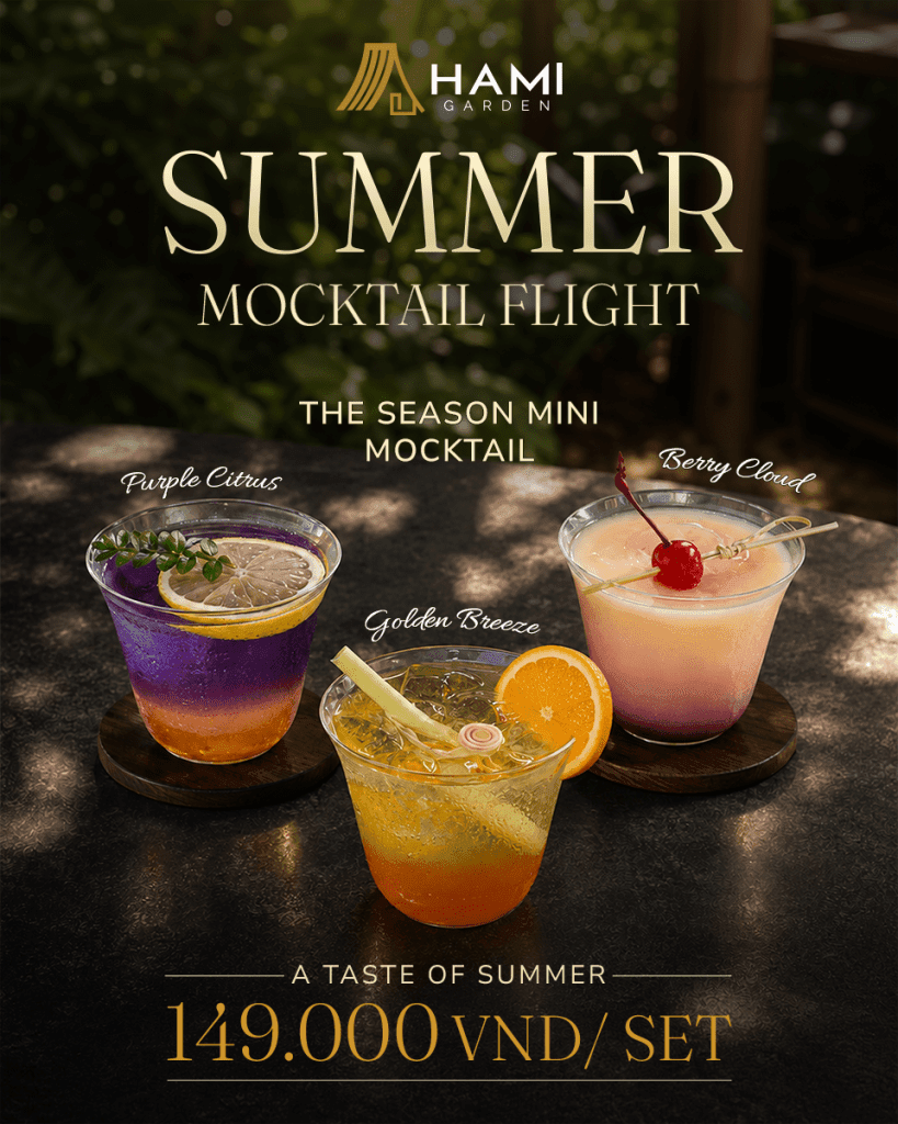 The Season Mini Mocktail by Hami Garden