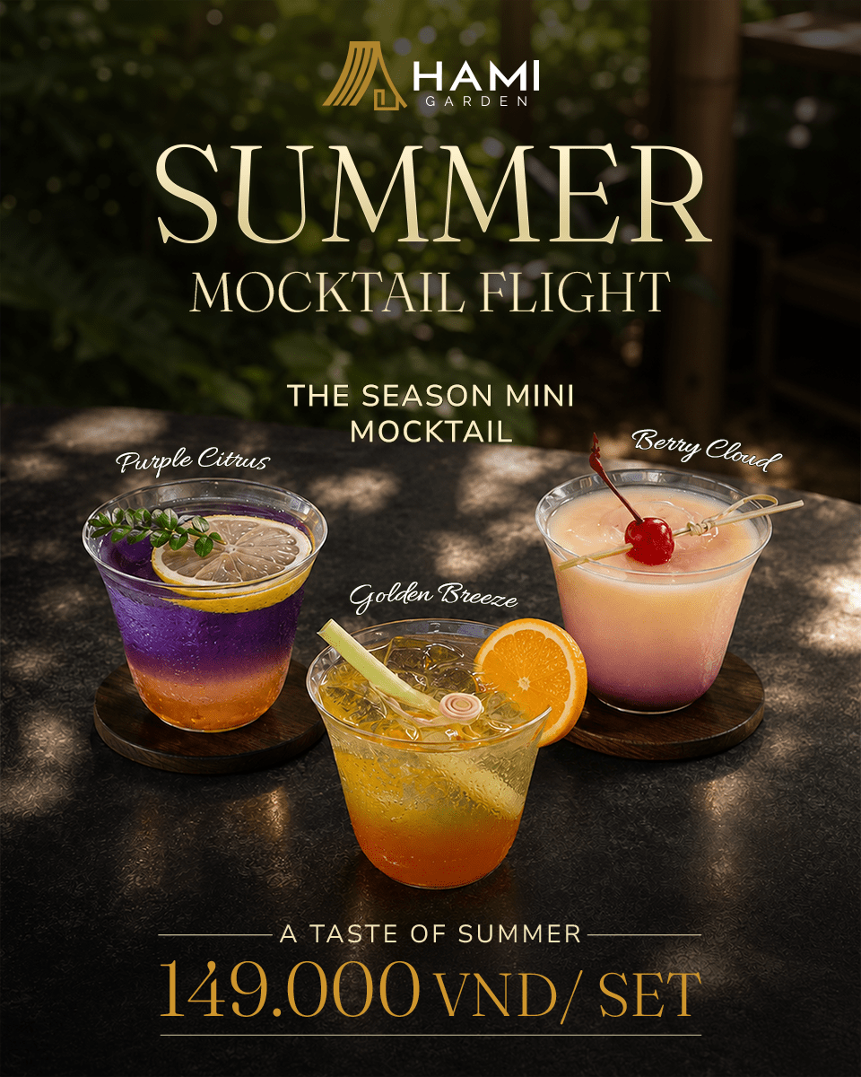 The Season Mini Mocktail by Hami Garden