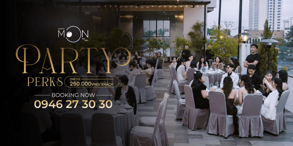 Đặc quyền tiệc tùng tại Moon Bar - Party Perks Packages