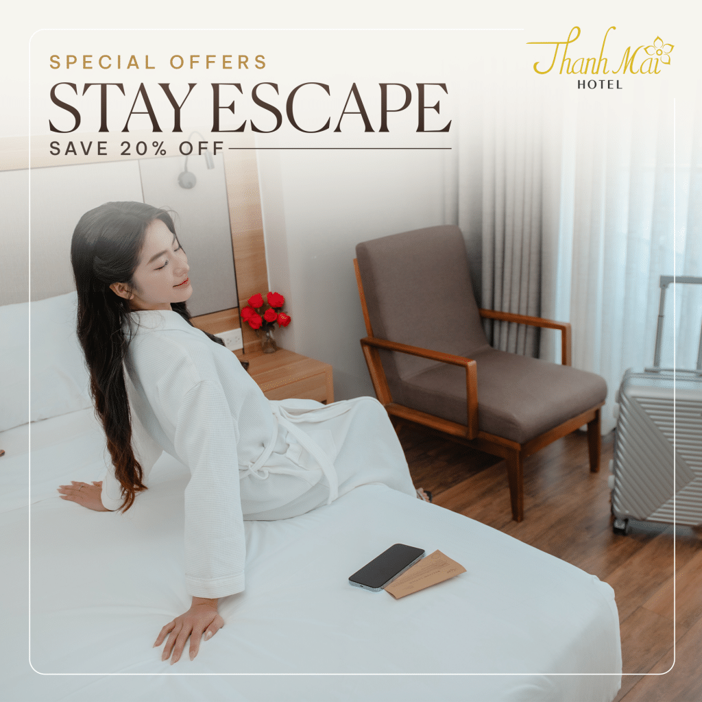 Ưu đãi thu đông 2026 đặt phòng qua website Thanh Mai Hotel