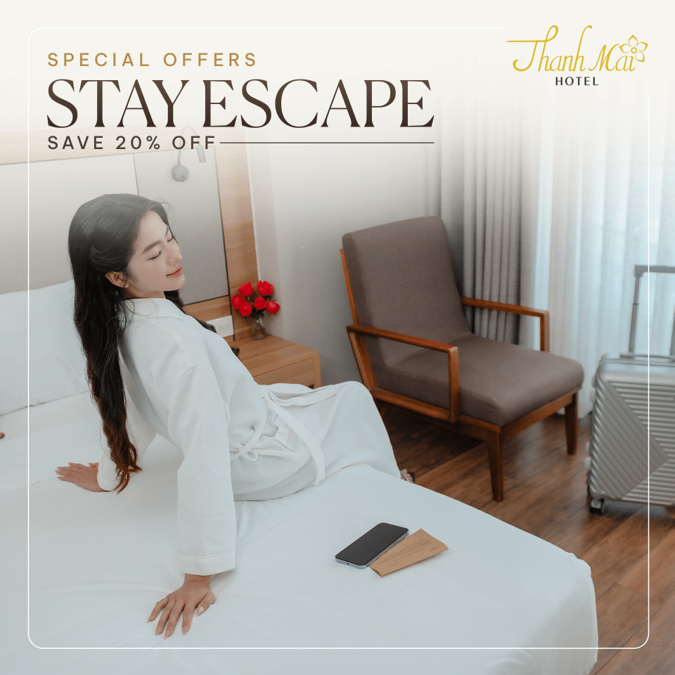 Ưu đãi thu đông 2026 đặt phòng qua website Thanh Mai Hotel